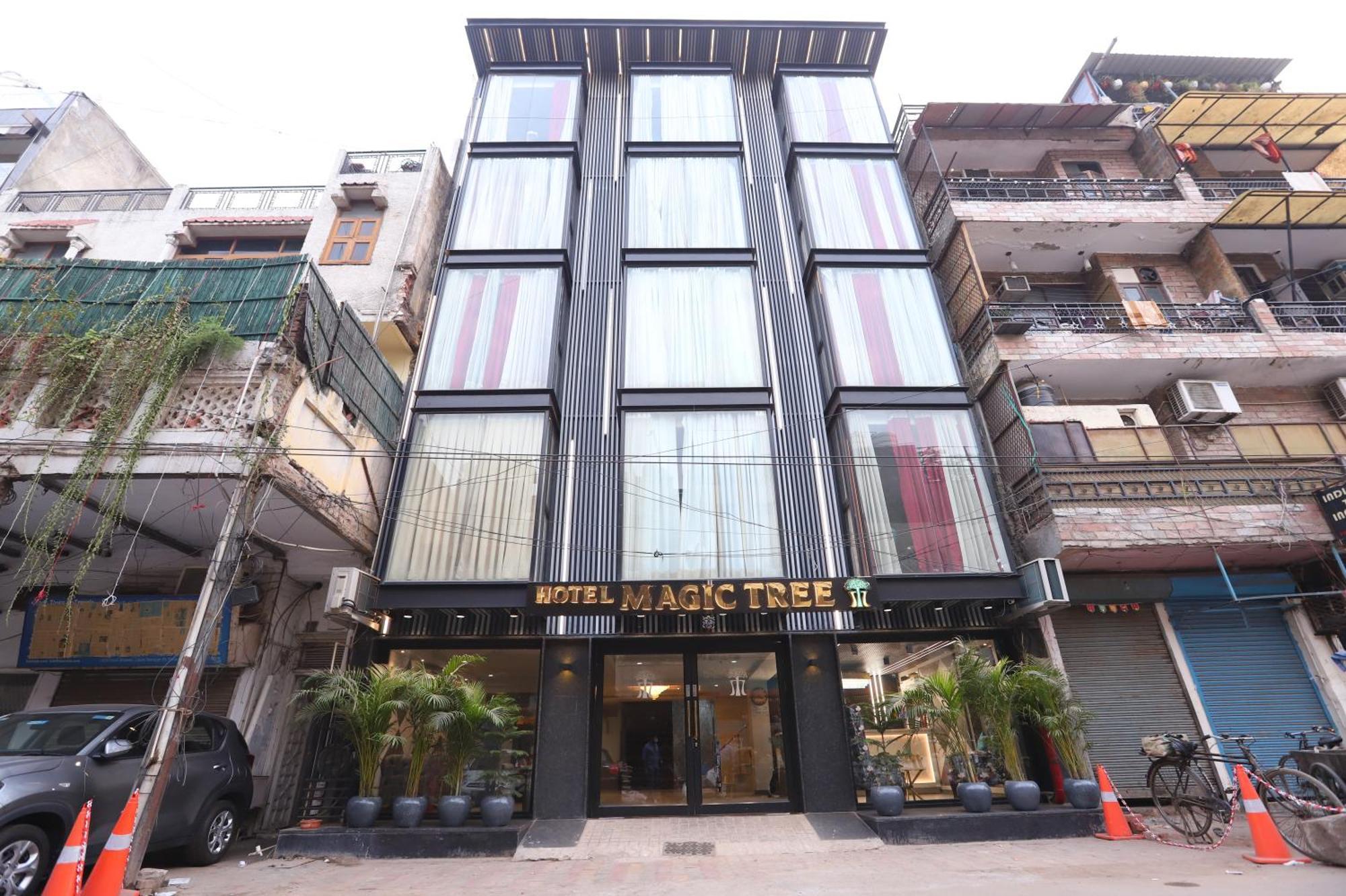 Hotel The Magic Tree - Paharganj New Delhi Exterior foto